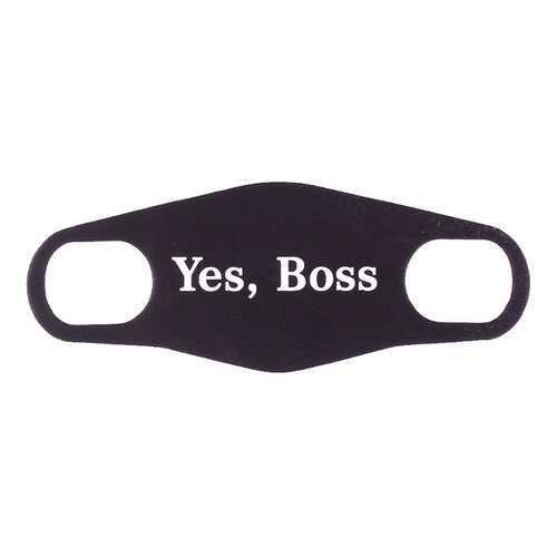 Маска для лица OFF-LIMITS с принтом Yes, Boss, Неопрен в Максавит