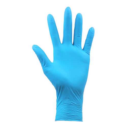 Перчатки Nitrile нитриловые L, голубые, 50 пар в Максавит