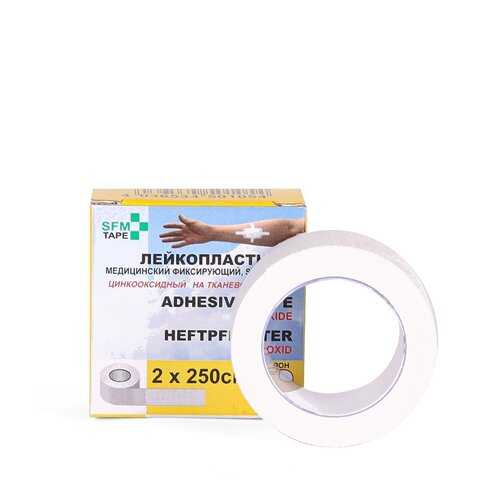 Лейкопластырь тканевая основа SFM Plaster 534 501 2,0х250см белый в Максавит