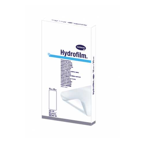 Самофиксирующаяся повязка HARTMANN Hydrofilm прозрачная 12 см х 25 см 25 шт. в Максавит