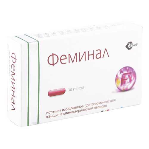 Феминал капсулы 160 мг 30 шт. в Максавит