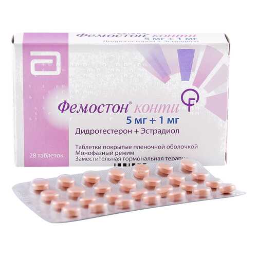 Фемостон 1/5 таблетки 28 шт. в Максавит