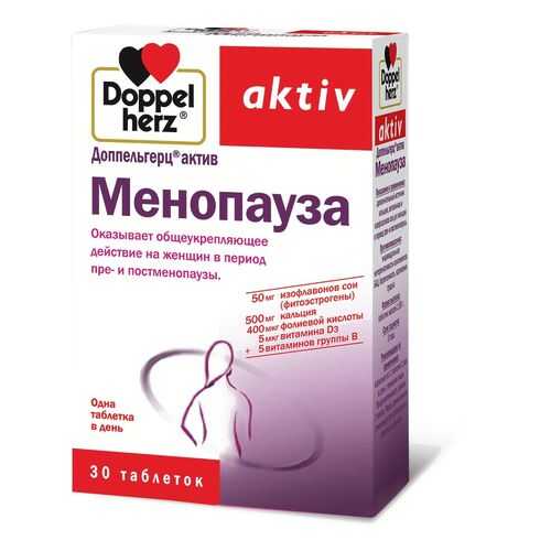 Менопауза Doppelherz Актив таблетки 30 шт. в Максавит
