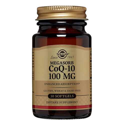 Solgar Коэнзим Q-10 капсулы 100 мг №30 в Максавит