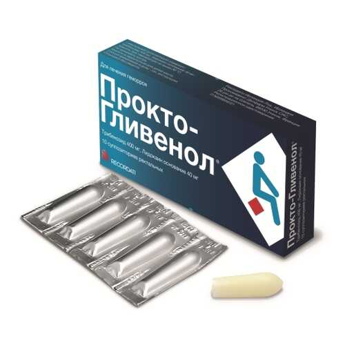 Прокто-Гливенол суппозитории ректальные 10 шт. в Максавит