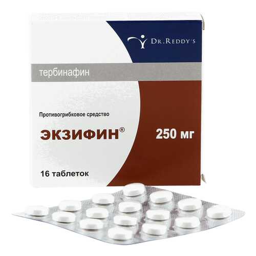Экзифин таблетки 250 мг 16 шт. в Максавит