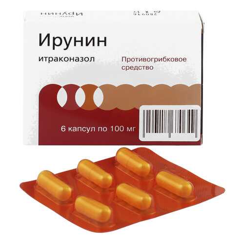 Ирунин капсулы 0,1 г 6 шт. в Максавит
