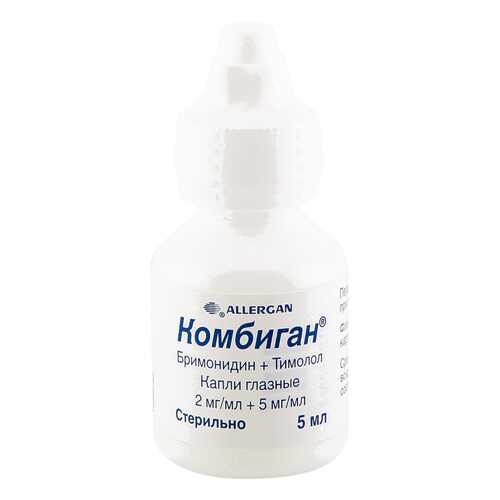 Комбиган капли 5 мл Allergan Pharmaceutical в Максавит