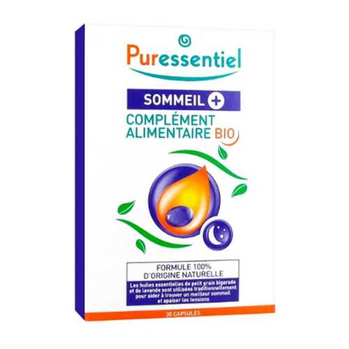 БАД Puressentiel Отдых и расслабление 4 эфирных масла капсулы 30 шт. в Максавит