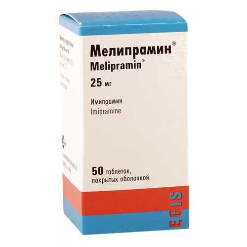 Мелипрамин таблетки 25 мг 50 шт. в Максавит