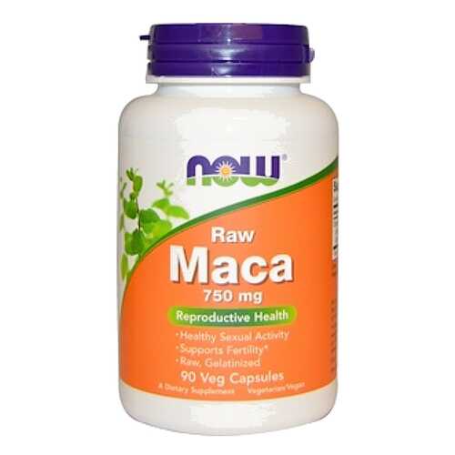 Бустер тестостерона NOW Maca 750 мг 90 капсул в Максавит