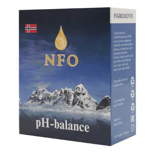 Добавка Norwegian Fish Oil PH-баланс порошок 14 шт. в Максавит