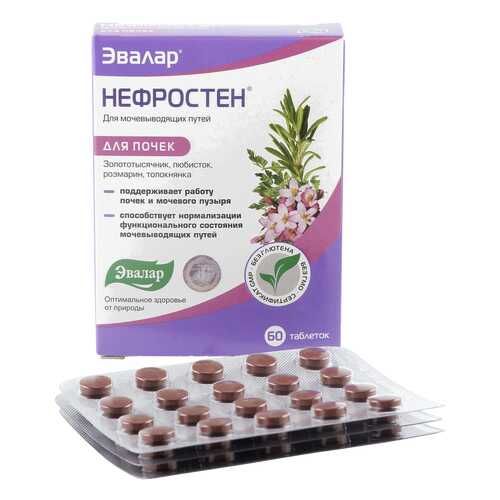 Нефростен таблетки, покрытые оболочкой 0,25 г 60 шт. в Максавит