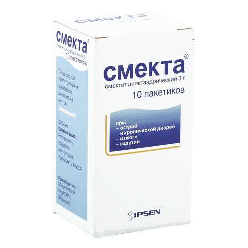Смекта порошок для приготовления сусп. 3 г 10 шт. в Максавит
