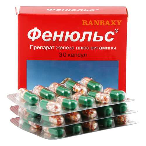 Фенюльс капсулы 30 шт. в Максавит