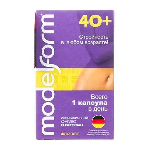 Modelform 40+ 380 мг капсулы 30 шт. в Максавит
