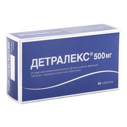 Детралекс таблетки 500 мг 60 шт. в Максавит