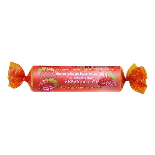 Аскорбиновая кислота клубника таблетки 10 шт. в Максавит