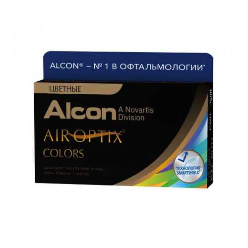 Контактные линзы Air Optix Colors 2 линзы R 8,6 -5,50 Карие в Максавит