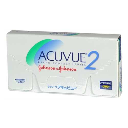 Контактные линзы Acuvue 2 6 линз R 8,3 -3,50 в Максавит
