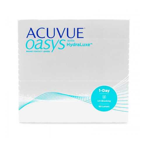 Контактные линзы Acuvue Oasys 1-Day with HydraLuxe 90 линз R 9,0 +3,75 в Максавит