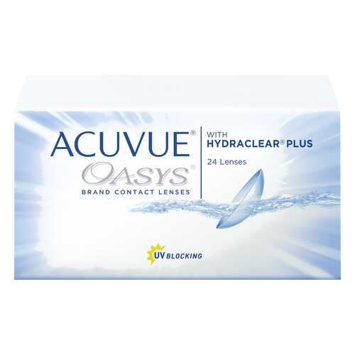 Контактные линзы Acuvue Oasys with Hydraclear Plus 24 линзы R 8,4 -9,50 в Максавит