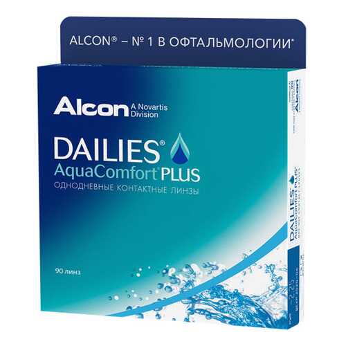 Контактные линзы ALCON Dailies AquaComfort Plus 90 линз -2,00 в Максавит