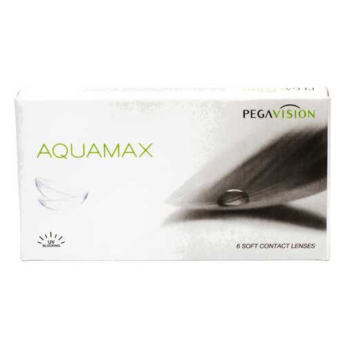 Контактные линзы AQUAMAX 6 линз R 8,6 -7,00 в Максавит