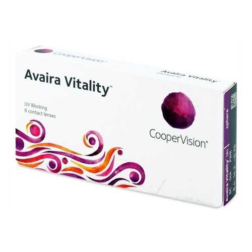 Контактные линзы Avaira Vitality 6 линз -2,5 в Максавит