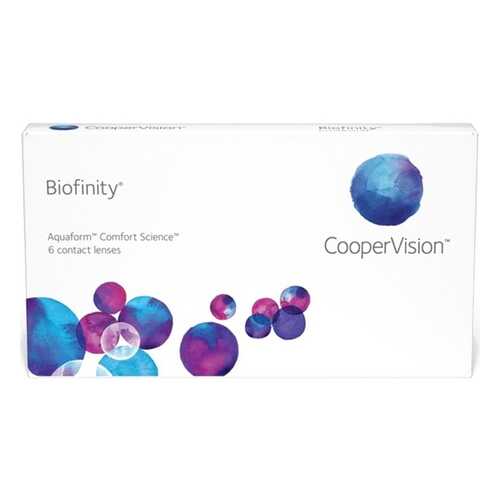 Контактные линзы Biofinity 6 линз -12,00 в Максавит
