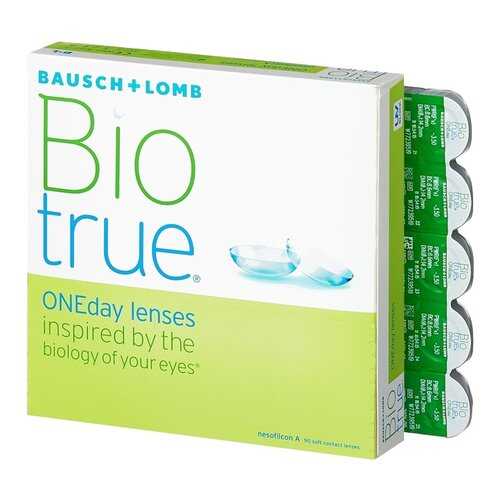 Контактные линзы Biotrue ONEday 90 линз +3,25 в Максавит
