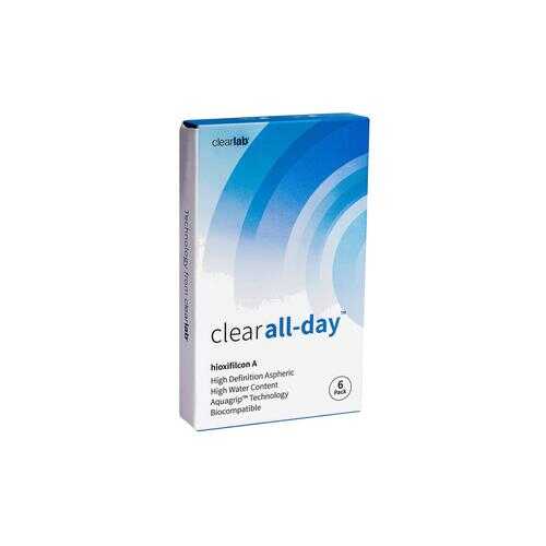 Контактные линзы ClearLab Clear All-Day 6 линз R 8.6 -04,25 в Максавит