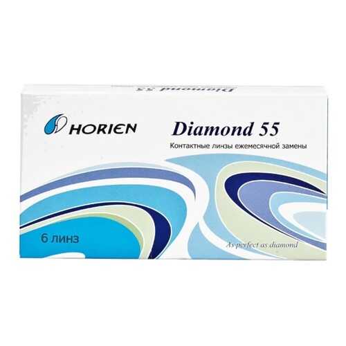 Контактные линзы Diamond 55 6 линз R 8,6 -1,25 в Максавит