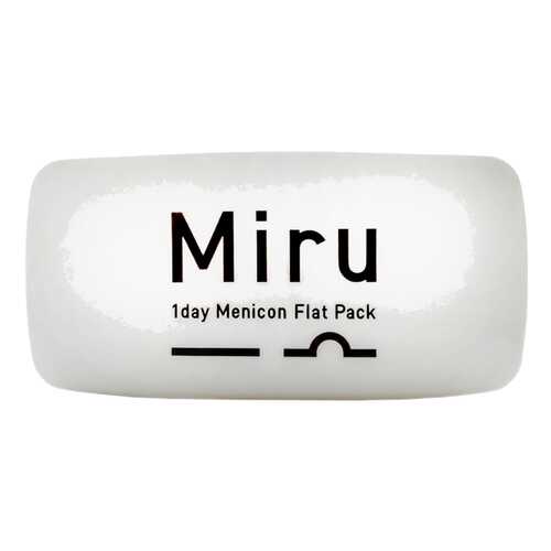 Контактные линзы Miru 1 day Menicon Flat Pack -4,00 30 шт. в Максавит
