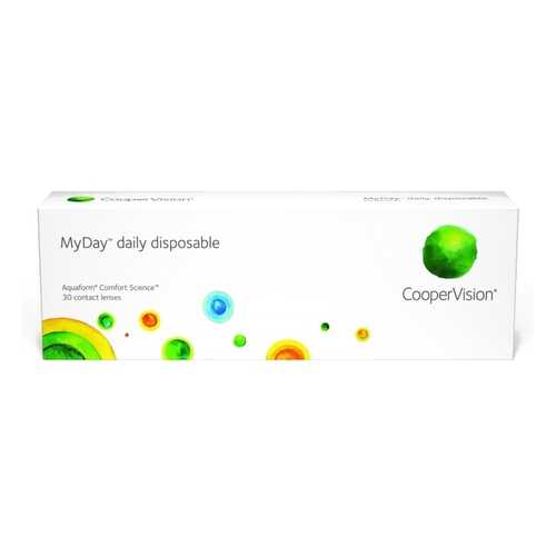 Контактные линзы MyDay Daily disposable 30 линз R 8,4 -2,50 в Максавит