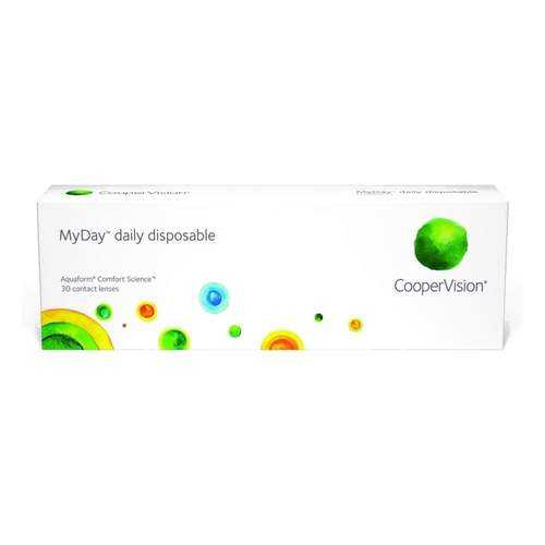 Контактные линзы MyDay Daily disposable 30 линз R 8,4 +2,25 в Максавит