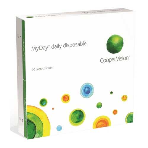 Контактные линзы MyDay Daily disposable 90 линз R 8,4 -1,00 в Максавит