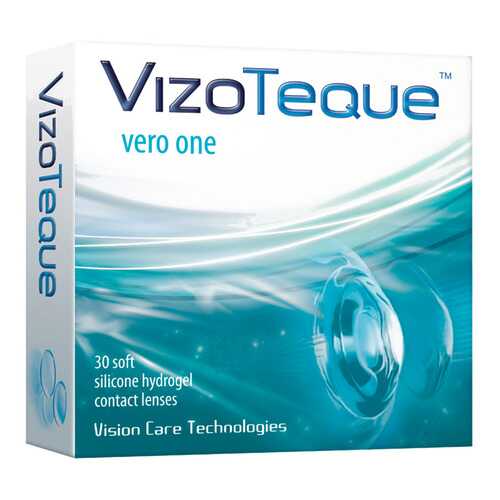 Контактные линзы Vizoteque Vero One 30 линз R 8,6 -1,75 в Максавит