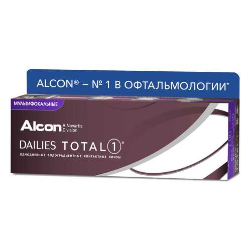Контактные линзы Dailies Total1 Multifocal 30 линз High +2 R 8,5 -7,50 в Максавит