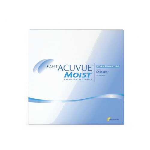 Контактные линзы 1-Day Acuvue Moist for Astigmatism 90 линз -2,00/-1,75/170 в Максавит