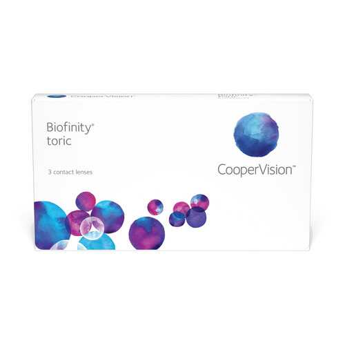 Контактные линзы Biofinity Toric 3 линзы R 8,7 -4,25/-2,25/170 в Максавит