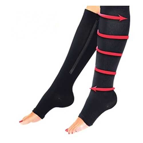 Гольфы компрессионные ZIP SOX чёрный р.L 8000090 в Максавит