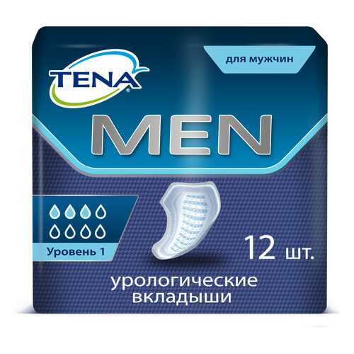 Прокладки урологические Tena Men Light Level 1 для мужчин 12 шт. в Максавит