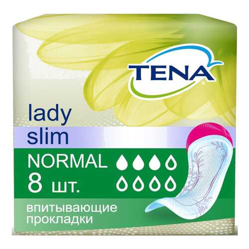 Урологические прокладки Tena Lady Slim Normal 8 шт в Максавит
