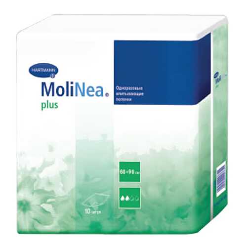 Впитывающие пеленки MoliNea 60 х 90 см 10 шт. в Максавит