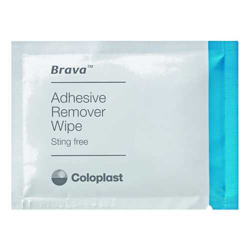 Очиститель для удаления адгезивов, салфетка Coloplast Brava в Максавит