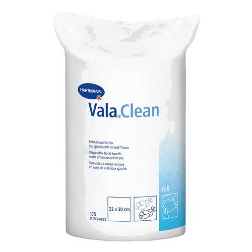 Одноразовые полотенца в рулоне, 22х30 см Vala Clean Roll в Максавит