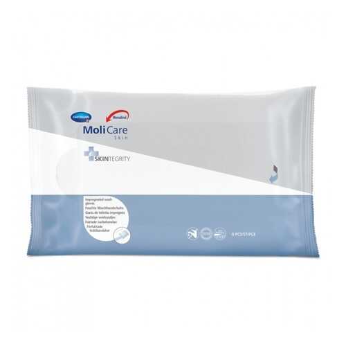 Влажные моющие рукавички MoliCare Skin, 8 шт. в Максавит