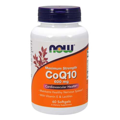 Коэнзим NOW CoQ10 60 капс. в Максавит
