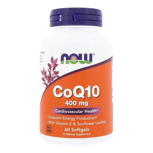 NOW CoQ10 400 мг капсулы 60 шт. в Максавит